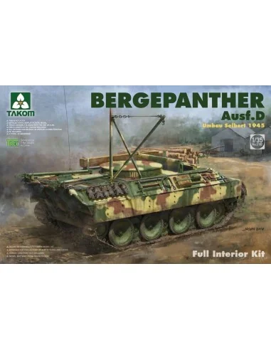 Bergepanther Ausf.D Umbau Seibert 1945 production w/full interior, ...