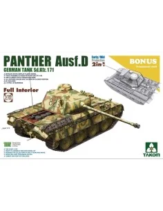 WWII German medium Tank Sd.Kfz.171 Panth Ausf.D Early/Mid productio...