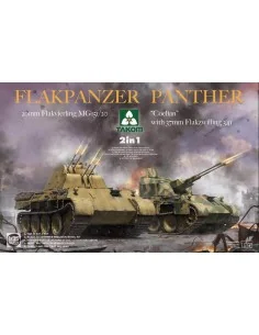 Flakpanzer Panther"Coelian" with 37mm Flakzwilling 341&20mm Flakvie...