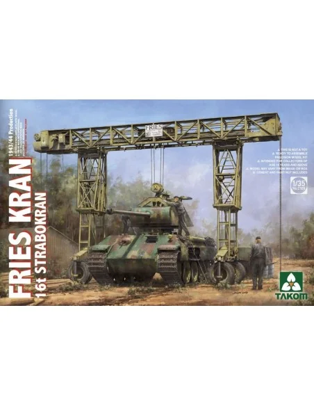FRIES KRAN 16t Strabokran 1943/44, 1/35 - Takom TAK2109