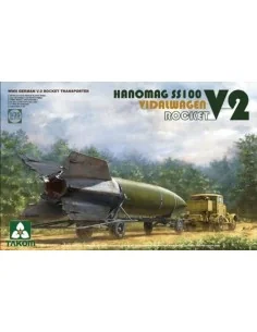 V-2 ROCKET VIDALWAGEN HANOMAG SS100, 1/35 - Takom TAK2110