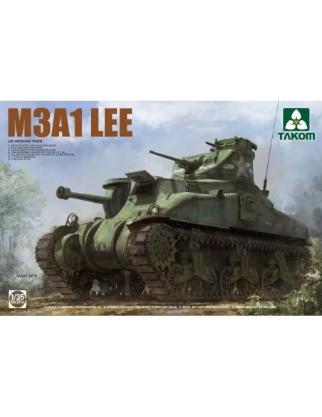 [NO_DESC] US Medium Tank M3A1 LEE, 1/35 - Takom TAK2114