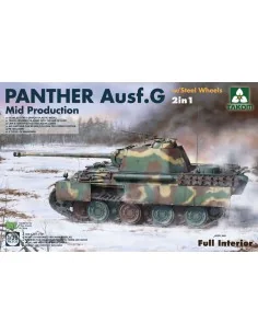 WWII German medium Tank Panther Ausf.G Mid production w/Steel Wheel...