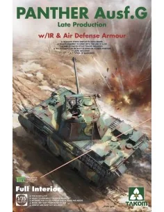 WWII German medium Tank Panther Ausf.G late production w/IR & Air D...