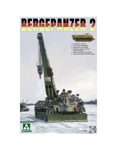 Bergepanzer 2, 1/35 - Takom TAK2122