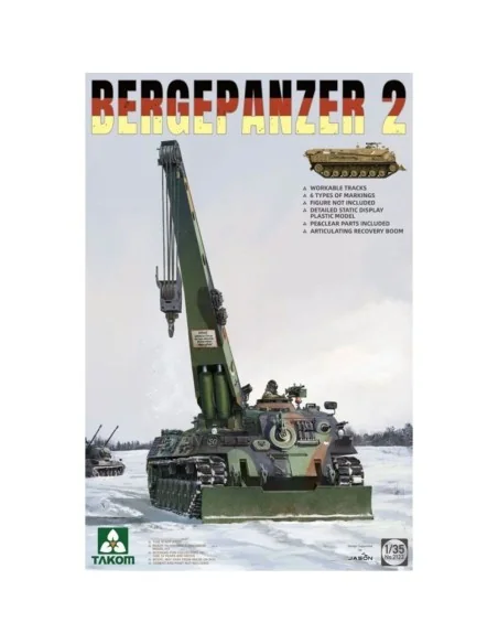 Bergepanzer 2, 1/35 - Takom TAK2122