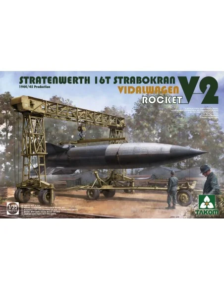 Stratenwerth 16t Strabokran 1944/45 Production / V-2 Rocket/ Vidalw...
