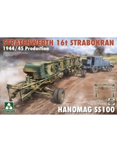 Stratenwerth 16t Strabokran 1944/45 Production & Hanomag ss100, 1/3...