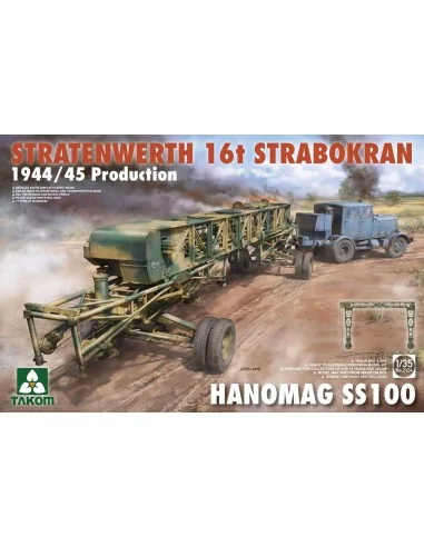 Stratenwerth 16t Strabokran 1944/45 Production & Hanomag ss100, 1/3...