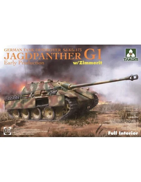 Jagdpanther G1 early production German Tank Destroyer Sd.Kfz.173 w/...
