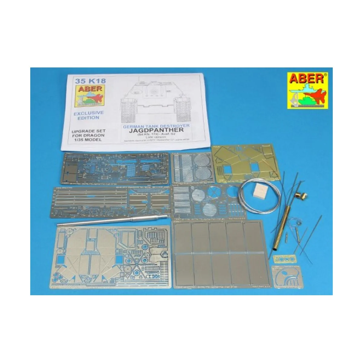 Jagdpanther-late/final version, 1/35 - Aber Models 35 K18