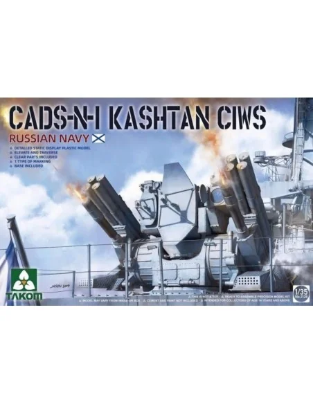 Russian Navy CADS-N-1 Kashtan CIWS, 1/35 - Takom TAK2128