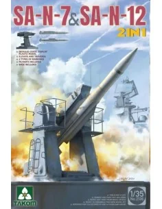 SA-N-7 & SA-N-12 2 in 1, 1/35 - Takom TAK2136