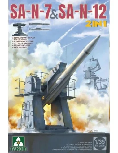 SA-N-7 & SA-N-12 2 in 1, 1/35 - Takom TAK2136