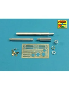 125mm 2A46M Barrel for Russian Tank T-72M1 & T-64A/B, 1/35 - Aber M... 2