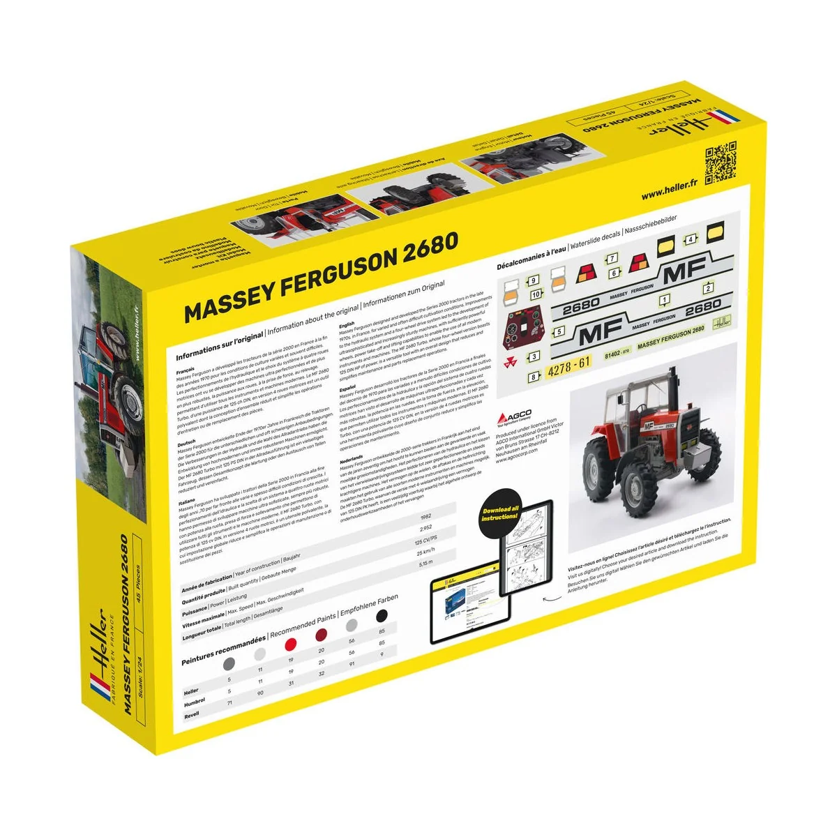 Massey Ferguson 2680 - Heller 81402