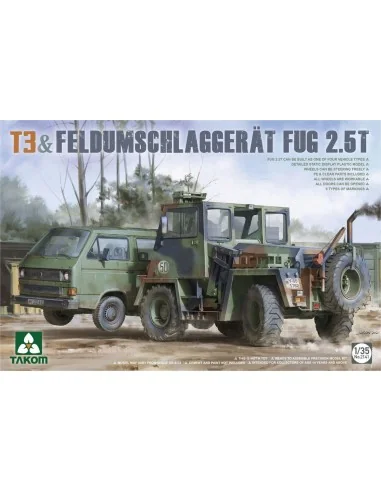 T3+ Feldumschlaggerät FUG 2.5t, 1/35 - Takom TAK2141