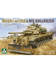 M60A1 w/ERA&M9 BULLDOZER, 1/35 - Takom TAK2142