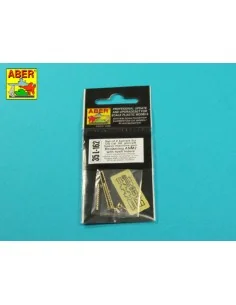 Two barrels to Browning ANM2 with flash hiders, 1/35 - Aber Models ...