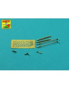 Two barrels to Browning ANM2 with flash hiders, 1/35 - Aber Models ... 2