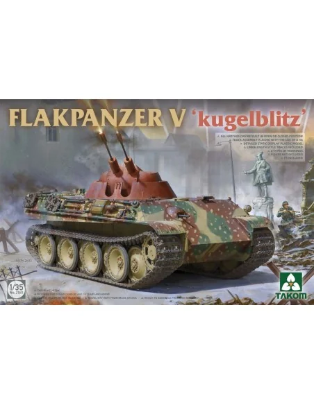 FLAKPANZER V 'kugelblitz', 1/35 - Takom TAK2150
