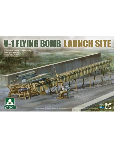 V-1 FLYING BOMB LAUNCH SITE, 1/35 - Takom TAK2152