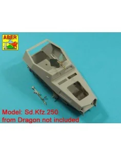 Barrel for German machine gun MG34 with Panzerschild, 1/35 - Aber M...
