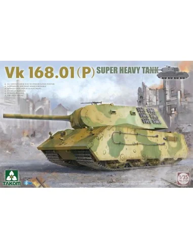 [NO_DESC] Vk 168.01(P) Super Heavy Tank, 1/35 - Takom TAK2158