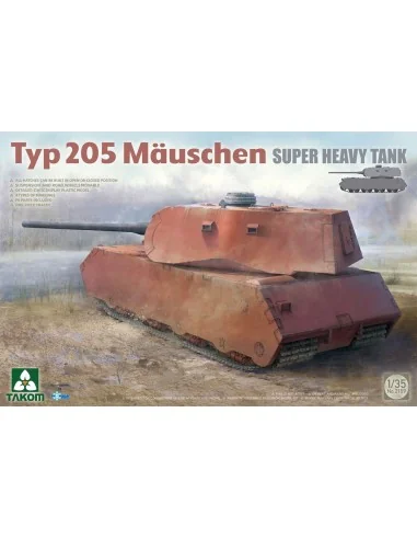 Typ 205 Mauschen Super Heavy Tank, 1/35 - Takom TAK2159