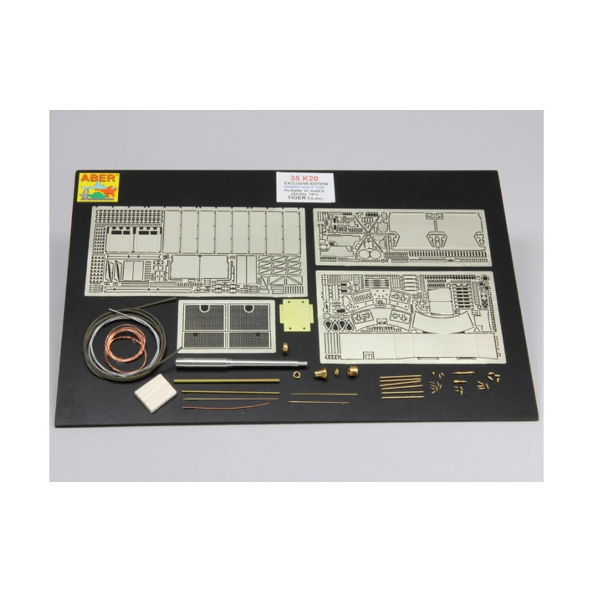 Tiger I-Late version - Aber Models 35 K20
