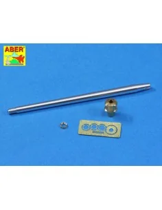 76 mm barrel with muzzle brake for M4A3E8, 1/35 - Aber Models 35 L-186 2