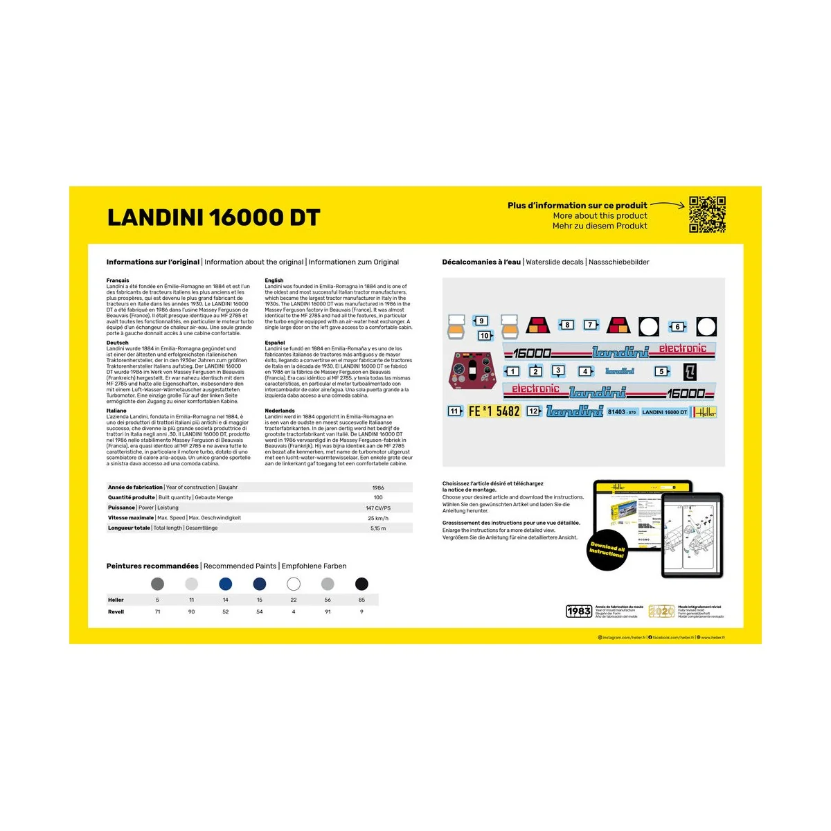 Landini 16000 DT - Heller 81403