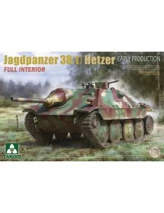 Jagdpanzer 38(t) Hetzer EARLY PRODUCTION w/FULL INTERIOR, 1/35 - Ta...