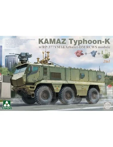 [NO_DESC] Kamaz Typhoon-K w/RP-377VM1 & Arbalet-DM RCWS Module 2in1...