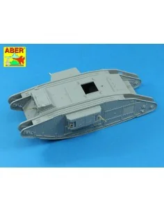 Barrels for British WWI Tank Mk.V, 1/35 - Aber Models 35 L-197