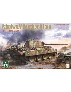 Pzkpfwg.V Panther A late 2in1 (Sd.Kfz.171/268), 1/35 - Takom TAK2176