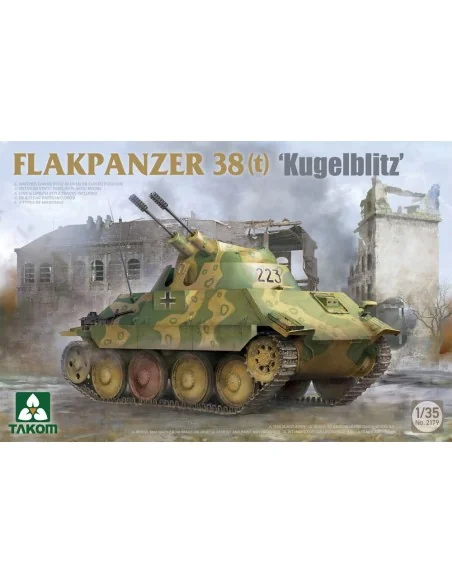 [NO_DESC] Flakpanzer 38(t) 'Kugelblitz', 1/35 - Takom TAK2179