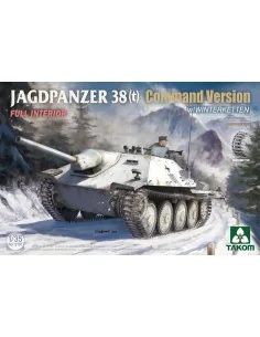 Jagdpanzer 38(t) Command Version w/ Winterketten Full Interior, 1/3...