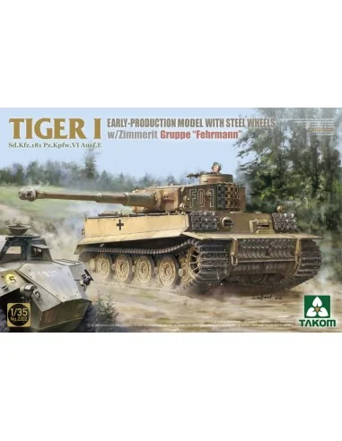 TIGER I Sd.Kfz.181 Pz.Kpfw.VI Ausf.E EARLY-PRODUCTION MODEL WITH ST...