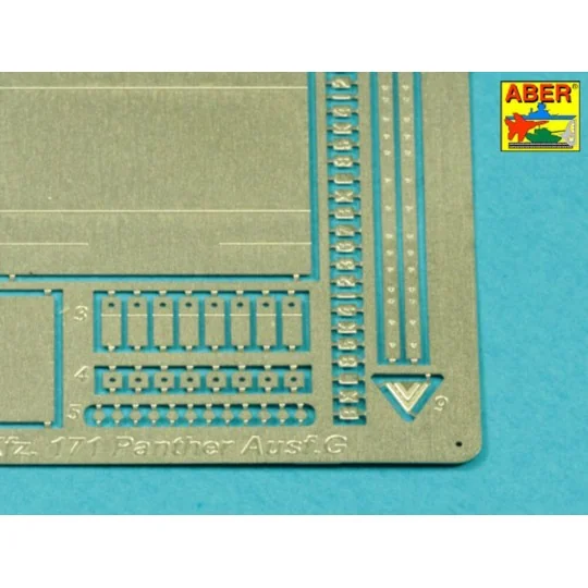Pz.Kpfw. V Ausf.G (i.Kfz.171) Panter (Tamiya), 1/35 - Aber Models 3...