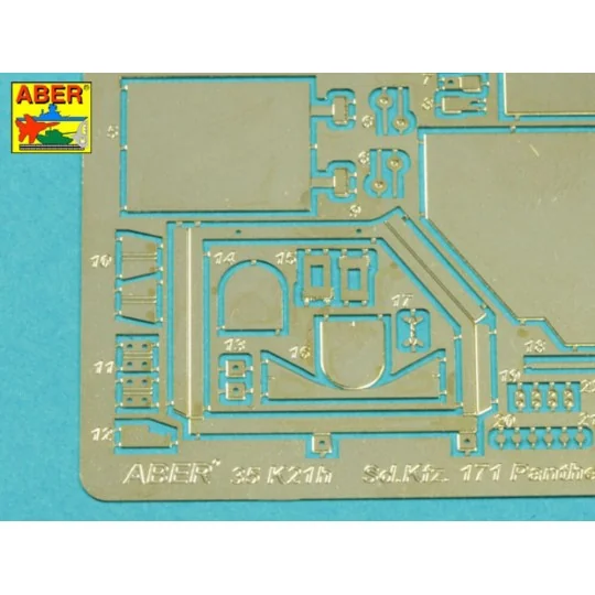 Pz.Kpfw. V Ausf.G (i.Kfz.171) Panter (Tamiya), 1/35 - Aber Models 3...