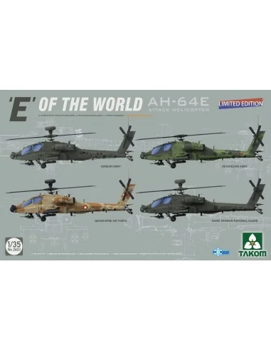 E' OF THE WORLD AH-64E ATTACK HELICOPTER (LIMITED EDITION), 1/35 - ...