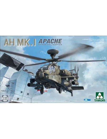 AH Mk.I Apache Attack Helicopter, 1/35 - Takom TAK2604