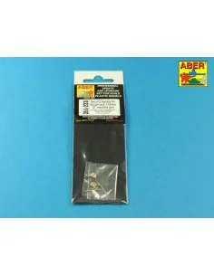 Set of 2 barrels for Soviet 7, 62mm DT, 1/35 - Aber Models 35 L-223 2