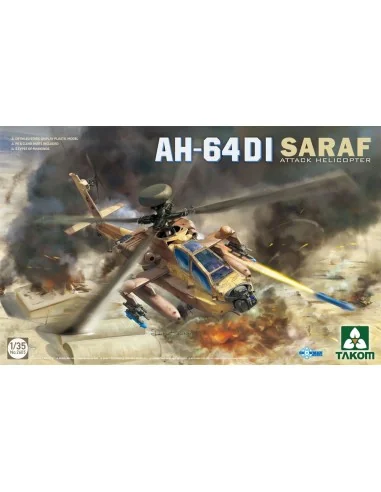 [NO_DESC] AH-64DI SARAF Attack Helicopter, 1/35 - Takom TAK2605