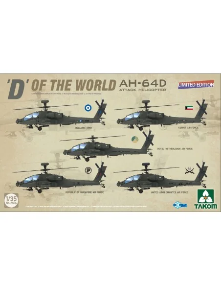 [NO_DESC] D' Of The World AH-64D Attack Helicopter (Limited Edition...