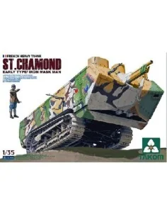 French Heavy Tank St.Chamond Early Type, 1/35 - Takom TAK2002