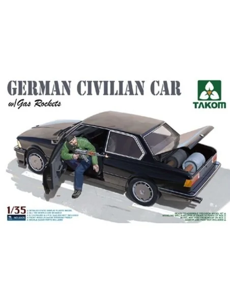 German Civilian Car with Gas Rockets, 1/35 - Takom TAK2005