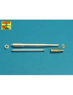 Gun barrel for German Rheinmetall 12, 8cm K44 L/55 Anti-Tank Gun, 1... 2