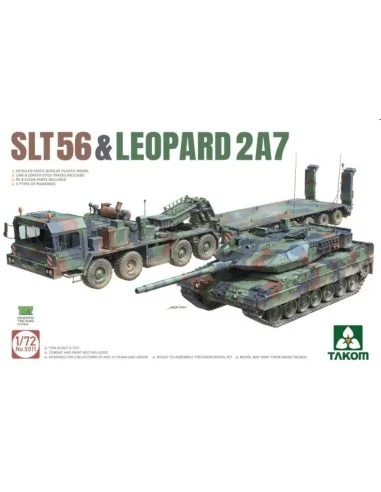 SLT56 & Leopard 2A7, 1/72 - Takom TAK5011